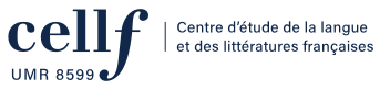 Centre d'étude de la langue et des littératures françaises